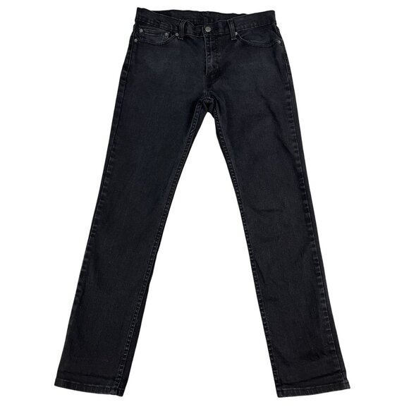 Levi's 511 Mens Black Slim Fit Jeans Size 34 x 32 - Picture 1 of 5